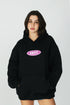 Heavy Oversized Hoodie Shift Black